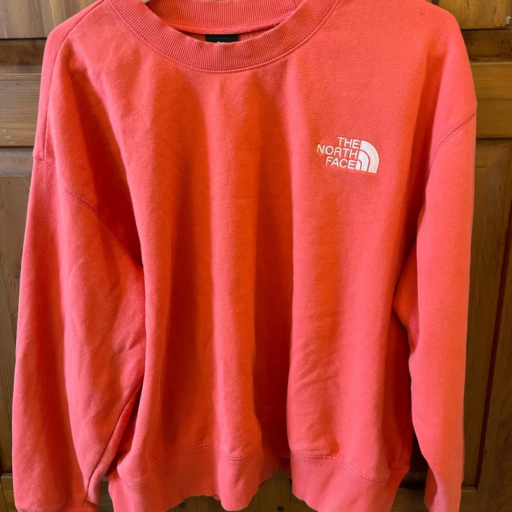 The North Face sweatshirt